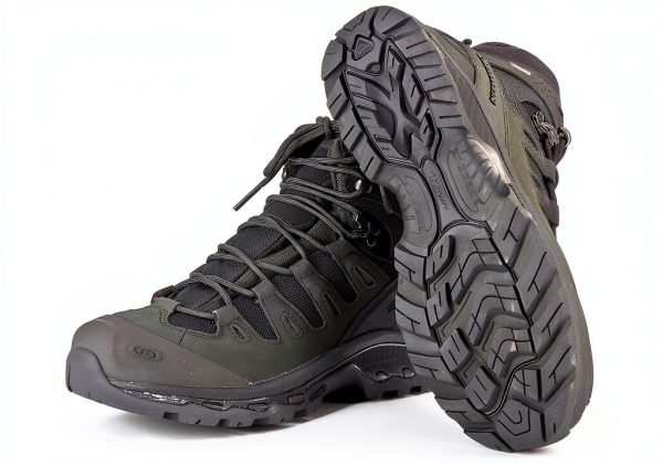 Salomon Womens Hiking Shoes Rubber Sole Durable Traction-1