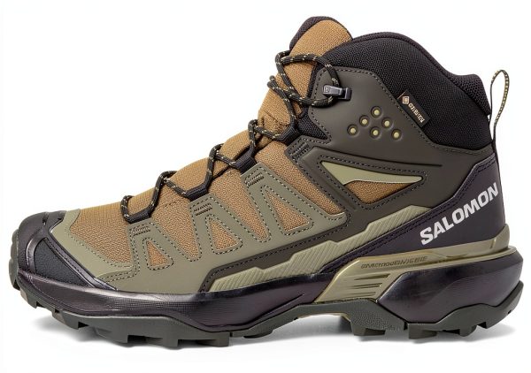 Salomon Hiking Boots Mens Grip Recycled Materials Stability-3