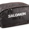 Salomon Duffel Bag Water Resistant Polyester Black Sports-0