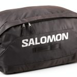 Salomon Duffel Bag Water Resistant Polyester Black Sports-0
