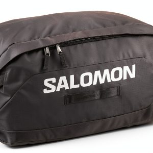 Salomon Duffel Bag Water Resistant Polyester Black Sports-0