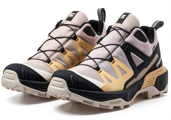 Salomon Off White Mens Shoes Cream Color Athletic Footwear-2