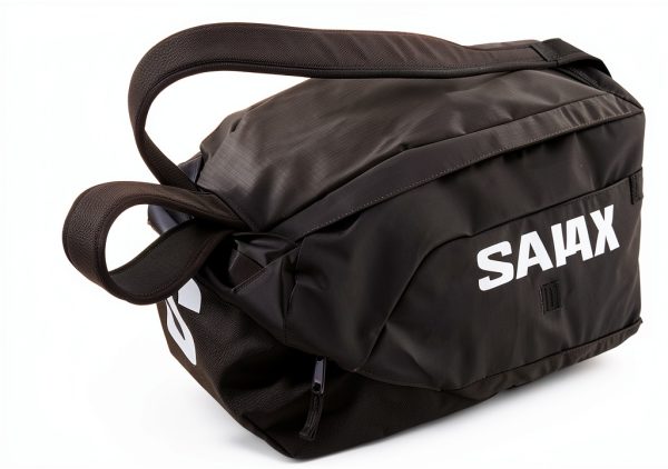 Salomon Duffel Bag Water Resistant Polyester Black Sports-3