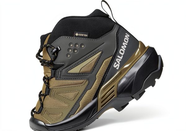 Salomon Hiking Boots Mens Grip Recycled Materials Stability-5