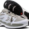 Salomon Trail Running Shoes Mens Lunar Rock Silver Grey-3