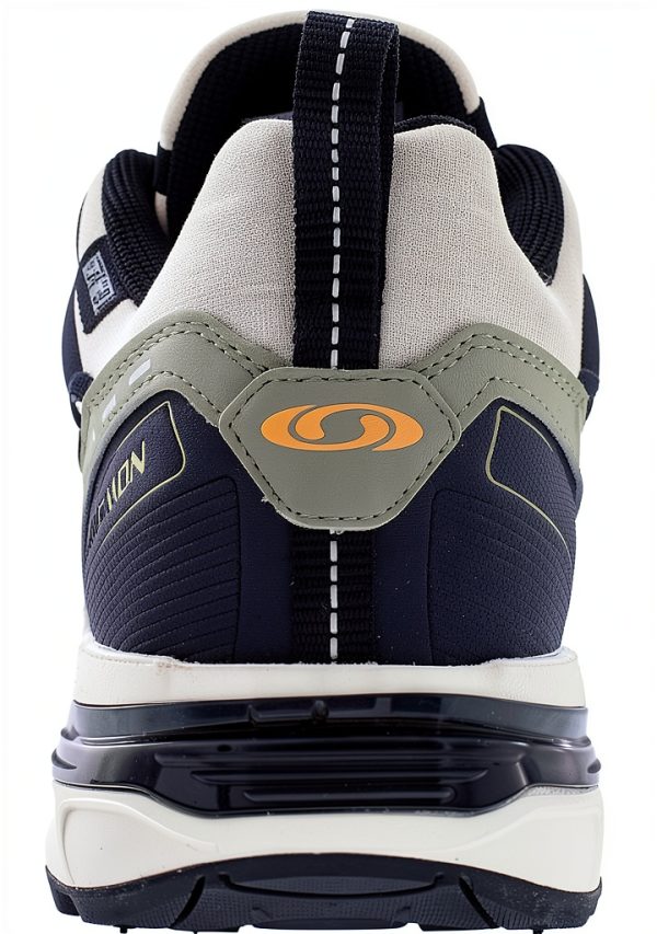 Salomon Running Shoes Mens Synthetic Mesh Cement Green-3