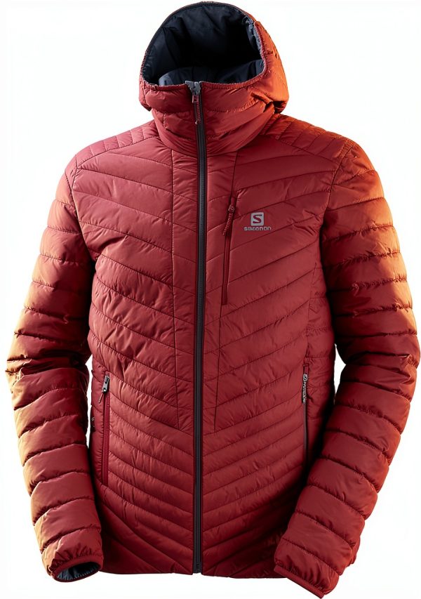 Salomon Mens Hoodie Drifter Loft Nylon Polyester Blend-1