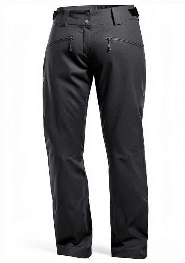 Salomon Edge Pant W Athletic Skiing Pants Deep Black-0