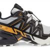 Salomon Mens Trail Running Shoes Grip Waterproof Fit-2