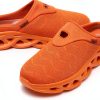 Jakcuz Men Mules Slip On Breathable Mesh Comfortable Shoes-6