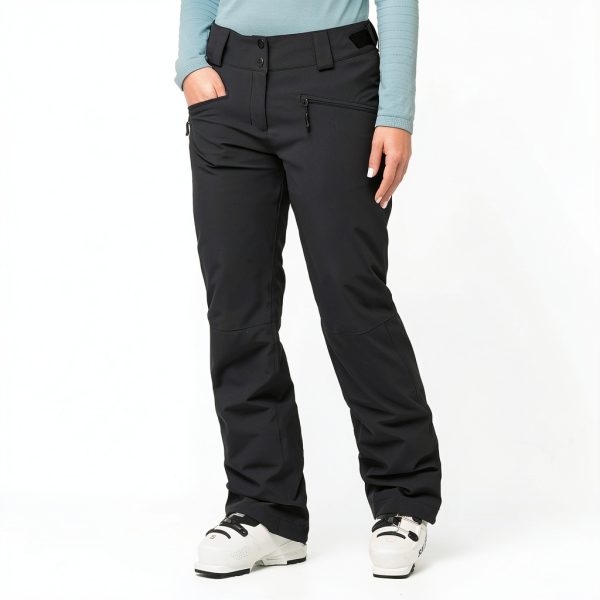 Salomon Edge Pant W Athletic Skiing Pants Deep Black-1