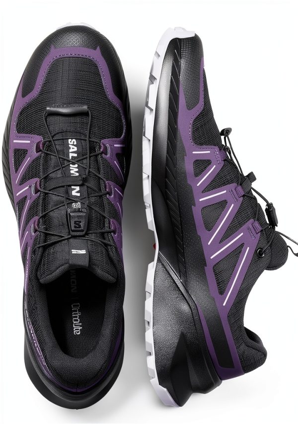 Salomon Womens Waterproof Trail Running Shoes Secure Fit-5