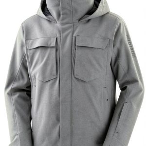 Salomon Insulated Jacket Mens Classic Fit Hooded Anorak-0