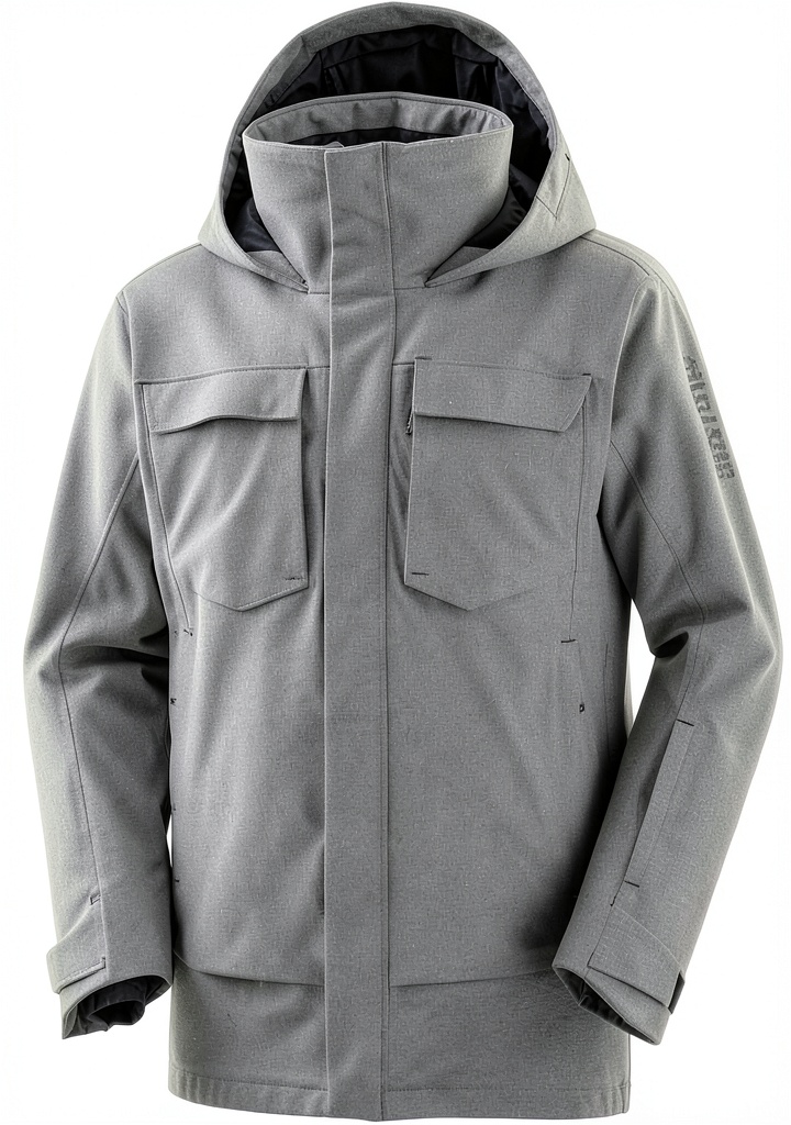 Salomon Stance Cargo Jacket worn in outdoor setting