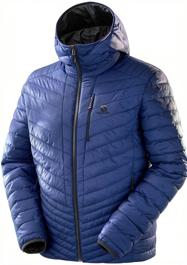 Salomon Drifter Loft Hoodie Mens Quilted Water Resistant-1