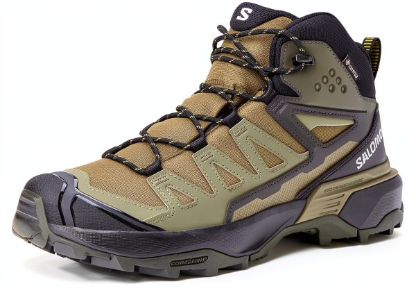 Salomon Hiking Boots Mens Grip Recycled Materials Stability-6