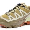 Salomon Mens Hiking Shoes Synthetic Rubber Slate Green-0