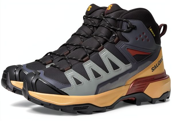 Salomon Hiking Boots Mens Grip Recycled Materials Stability-0