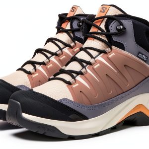Salomon Womens Hiking Boots Warm Dry Winter Protection Grip-0