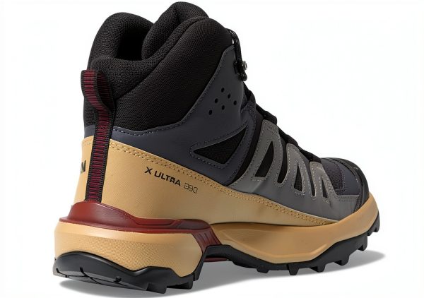 Salomon Hiking Boots Mens Grip Recycled Materials Stability-4