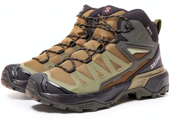 Salomon Hiking Boots Mens Grip Recycled Materials Stability-0