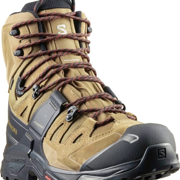 Mens Hiking Boots Rubber Sole Durable Outdoor Footwear-1