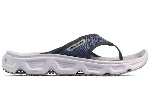 Salomon Mens EVA Sandals Cushioned Stride Blue Ashes White-1