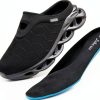 Jakcuz Mens Mules Slip On Breathable Mesh Comfortable Shoes-4