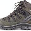 Salomon Womens Hiking Shoes Rubber Sole Durable Traction-0