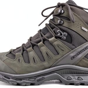 Salomon Womens Hiking Shoes Rubber Sole Durable Traction-0
