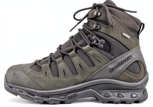 Salomon Womens Hiking Shoes Rubber Sole Durable Traction-0