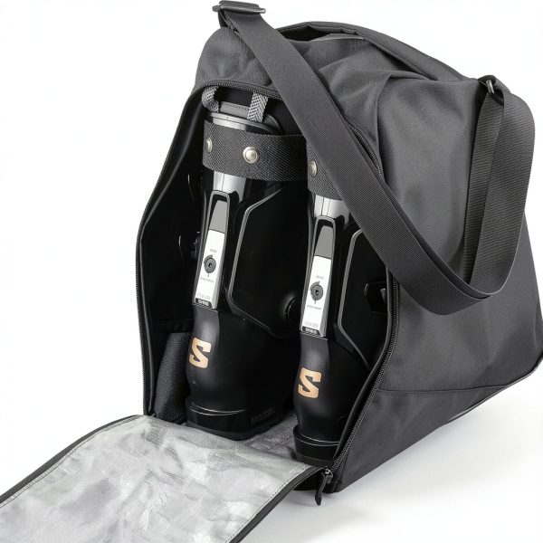 Salomon Ski Boot Bag Durable Polyester Unisex Black-5
