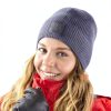Salomon Beanie Gray Knit Winter Hat for Men Women Boys-2