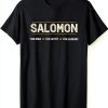 SALOMON Funny Clothing T-Shirt Lightweight Classic Fit-0