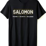 SALOMON Funny Clothing T-Shirt Lightweight Classic Fit-0