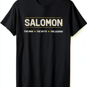 SALOMON Funny Clothing T-Shirt Lightweight Classic Fit-0