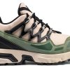 Salomon Running Shoes Mens Synthetic Mesh Cement Green-2