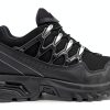 Salomon Trail Running Shoes Black Silver Mens Womens-2