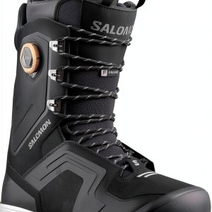 Salomon Snowboard Boots Medium Flex Coiler Closure Black-0