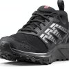 Salomon Womens Hiking Shoes Black Plum Kitten Gull Trail-0