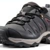 Salomon Womens Hiking Shoes Magnet Black Lightweight Stable-0