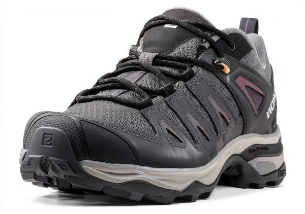 Salomon Womens Hiking Shoes Magnet Black Lightweight Stable-0