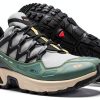 Salomon Running Shoes Mens Synthetic Mesh Cement Green-1