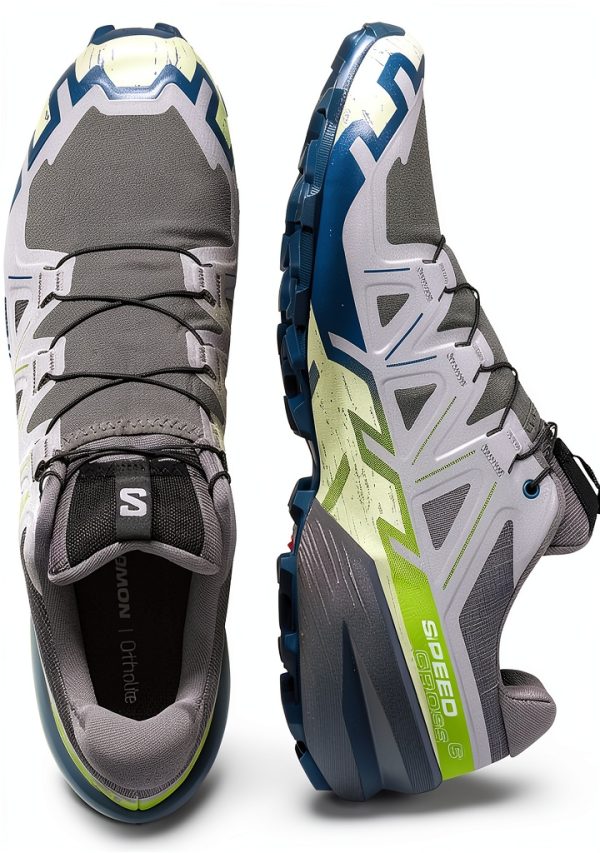 Salomon Mens Climbing Shoes Grip Comfort Fit-1