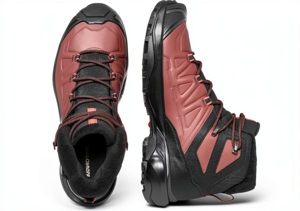 Salomon Womens Waterproof Hiking Boots Winter Traction-4