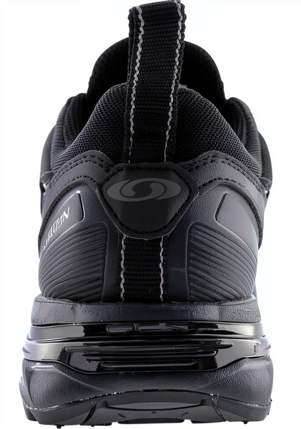 Salomon Trail Running Shoes Black Silver Mens Womens-3