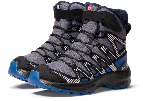 Salomon Kids Trail Running Shoes Waterproof All Terrain Grip-0