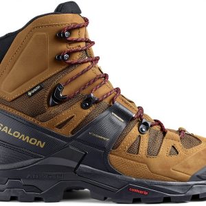 Mens Hiking Boots Rubber Sole Durable Outdoor Footwear-0