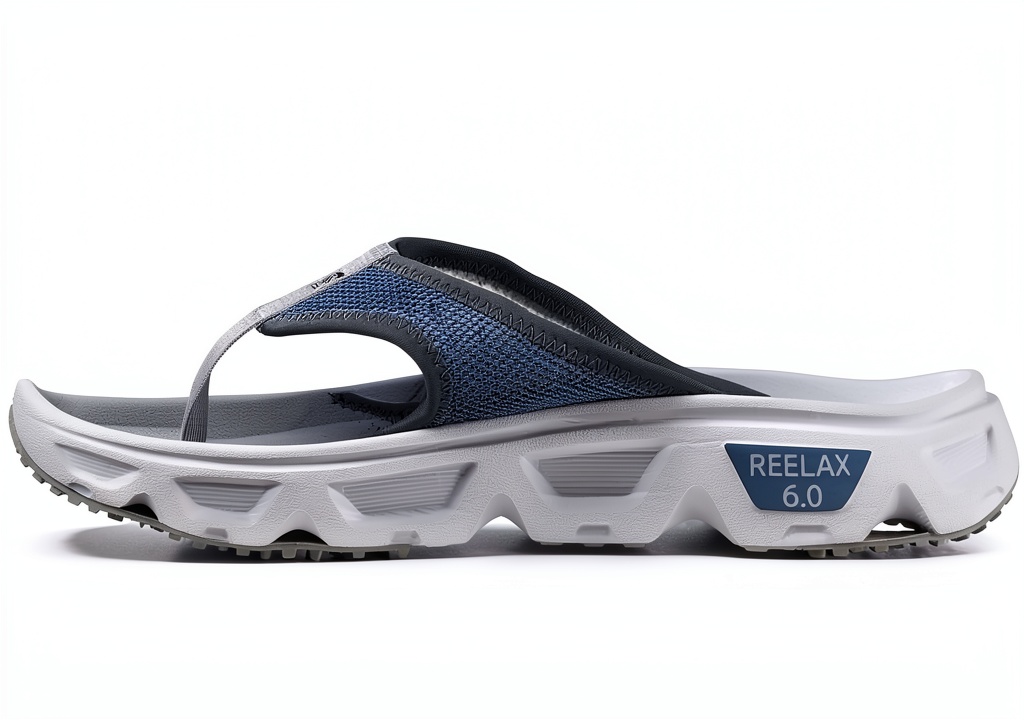 Salomon mens sandals showing optiFOAM cushioning and EVA construction