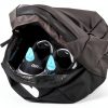 Salomon Duffel Bag Water Resistant Polyester Black Sports-4